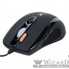 A4Tech XL-750MK (черный) USB, 6кн, 1кл-кн, 3600 DPI, mini game mouse [94403]