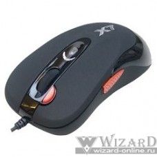 A4Tech X-705K (черный) USB, 3 х Fire, провод. опт. мышь, 1000Гц, 6кн, 1кл-кн [94396]