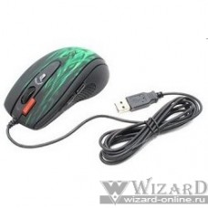 A4Tech XL-750BK (Green fire) USB зеленый/черный