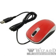 Genius DX-110 Red {мышь оптическая, 1000 dpi, 3 кнопки+колесо прокрутки, провод 1,5 м, USB} [31010116104]