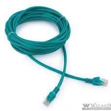 Cablexpert Патч-корд UTP PP12-5M/G кат.5e, 5м, литой, многожильный (зелёный)