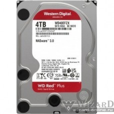 4TB WD NAS Red Plus (WD40EFZX) {Serial ATA III, 5400- rpm, 128Mb, 3.5"}