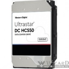 16TB WD Ultrastar DC HC550 {SAS 12Gb/s, 7200 rpm, 512mb buffer, 3.5"} [0F38357/WUH721816AL5204]
