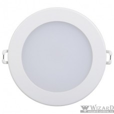 Iek LDVO0-1601-1-7-K01 Светильник ДВО 1601 белый круг LED 7Вт 3000К IP20 {алюм. корпус, диам 120 мм}