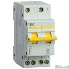 Iek MPR10-2-016 Выключатель-разъединитель трехпозиционный ВРТ-63 2P 16А