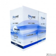SkyNet Кабель FTP indoor, медный, FLUKE TEST, кат.5e, 2x2x0,46, однож., 305 м, box, серый [CSL-FTP-2-CU]