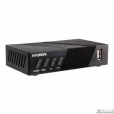 Ресивер DVB-T2 Hyundai H-DVB420 черный