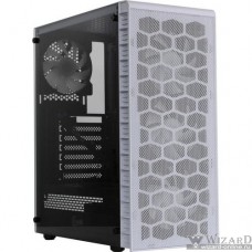 Powercase CMIZ4CW-L4 Корпус Mistral Z4 С White, Tempered Glass, Mesh, 4x 120mm 5-color LED fan, белый, ATX (CMIZ4CW-L4)