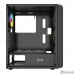 Powercase Mistral Edge, Tempered Glass, 4x 120mm 5-color fan, чёрный, ATX (CMIEB-L4)