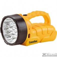 Camelion LED29317 (фонарь аккум. 220В, желтый, 19 LED, 6В 4А-ч, пластик, коробка)
