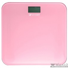 Весы напольные Kitfort KT-804-2, Максимальный вес: 150 кг. розовые