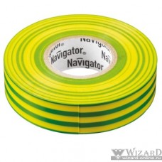 Navigator 71108 Изолента NIT-B15-20/YG жёлто-зелёная