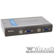 D-Link DKVM-4U/A6A/C1A 4-портовый KVM-переключатель с портами USB
