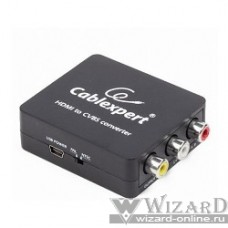 Cablexpert (DSC-HDMI-CVBS-001) Конвертер HDMI -> RCA, Cablexpert, HD19Fx3RCA, HDMI -> 3xRCA (1x video, 2x audio)
