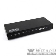 VCOM VDS8048D Разветвитель HDMI Spliitter 1=>8 3D Full-HD 1.4v, каскадируемый HDP108