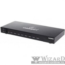 Gembird DSP-8PH4-02 Разветвитель HDMI Cablexpert DSP-8PH4-002, HD19F/8x19F, 1 компьютер => 8 мониторов, Full-HD, 3D, 1.4