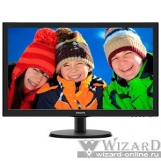LCD PHILIPS 21.5" 223V5LHSB (00/01) черный {TN LED, 1920x1080, 5 ms, 170°/160°, 250 cd/m, 10M:1, D-Sub HDMI}