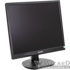 LCD PHILIPS 19" 19S4QAB (00/01) черный {IPS LED 1280x1024 5ms 5:4 250cd DVI D-Sub}