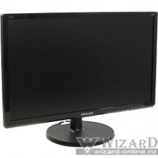 LCD PHILIPS 20,7" 216V6LSB2 (10/62) черный {TN, LCD, 1920x1080, 5 ms, 90°/65°, 200 cd/m, 10M:1 D-Sub}