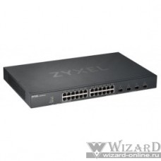 ZYXEL XGS1930-28-EU0101F Гибридный Smart L2+ коммутатор NebulaFlex XGS1930-28, 24xGE, 4xSFP+, бесшумный, автономное/облачное управление