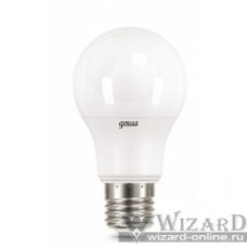 GAUSS 102502210 Светодиодная лампа LED A60 10W E27 920lm 4100K 1/10/50