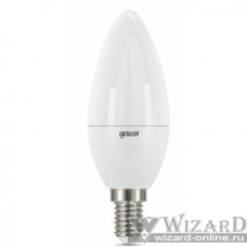 GAUSS 103101207 Светодиодная лампа LED Свеча E14 6.5W 550lm 4100К 1/10/50