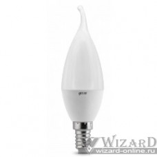 GAUSS 104101107 Светодиодная лампа LED Свеча на ветру E14 6.5W 520lm 3000K 1/10/50