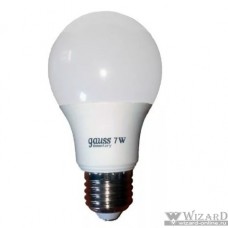 GAUSS 23217A Светодиодная лампа LED Elementary A60 7W E27 520lm 2700K 1/10/100 0