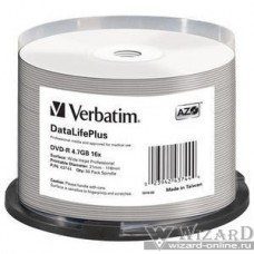 Verbatim DVD-R 4,7 GB 16x CB/50 Full Ink Print Professional (43744)