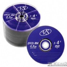 Диски VS DVD-RW 4,7 GB 4x Bulk/50