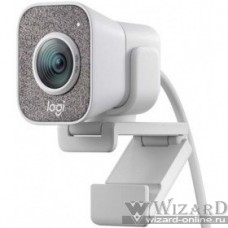Камера Web Logitech StreamCam White белый 2Mpix (1920x1080) USB3.0 с микрофоном