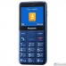 Panasonic MobilePhone TU150 blue 2Sim 2.4" TFT 240x320 0.3Mpix BT