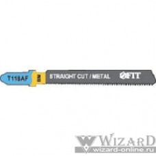 FIT HQ Полотна по металлу, Bimetal, фрезерованные, волнистые зубья, 76/51/1,1 мм (T118AF), 2 шт. [40971]