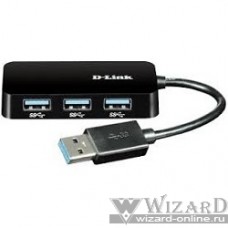 D-Link DUB-1341/B1A Высокоскоростной концентратор с 4 портами USB 3.0