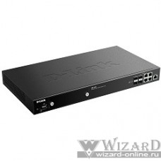 D-Link DWC-2000/A2A PROJ Беспроводной контроллер с 4 комбо-портами 100/1000Base-T/SFP, 2 USB-портами и 1 слотом расширения
