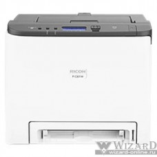 Ricoh P C301W Цветной лазерный принтер, A4, 256Мб, 25стр/мин, дуплекс, PCL, PS3, LAN, WiFi, старт.картр.(1000стр), самозапуск (408335)