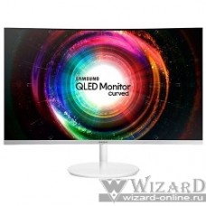 LCD Samsung 31.5" C32H711QEI белый/Серый металлик {VA LED 2560x1440 4ms 60 Гц 16:9 3000:1 300cd 178гр/178гр HDMI miniDisplayPort}