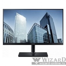 LCD Samsung 23.8" S24H850QFI черный {PLS LED 2560x1440 5ms 16:9 1000:1 300cd 170гр/160гр HDMI DisplayPort}