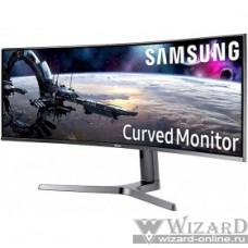 LCD Samsung 43" C43J890DKI черный {SVA LED 3840x1200 5ms 120Гц 32:10 300cd 178гр/178гр 3000:1 HDMI2.0 DisplayPort USB-C 5Wx2 Curved}