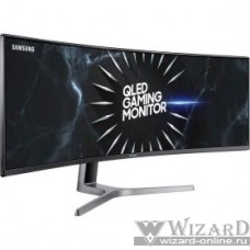 LCD Samsung 49" C49RG90SSI черный {VA Curved 5120x1440 120Hz 4ms 32:9 600cd 3000:1 178/178 HDMI2.0 DisplayPort1.4 USB3.0}