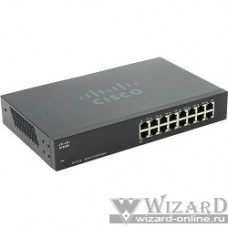 Cisco SB SF110-16-EU Коммутатор 16-портовый SF110-16 16-Port 10/100 Switch