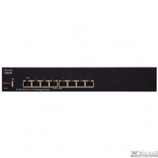 Cisco SB SF350-08-K9-EU Коммутатор 8-port 10/100 Managed Switch