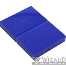 WD Portable HDD 1Tb My Passport WDBBEX0010BBL-EEUE {USB3.0, 2.5", blue}