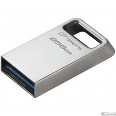 Kingston USB Drive 256GB Micro, USB3.0, серебристый [dtmc3g2/256gb]