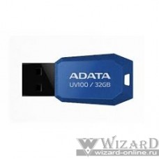 A-DATA Flash Drive 32Gb UV100 AUV100-32G-RBL {USB2.0,Blue }