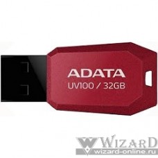 A-DATA Flash Drive 32Gb UV100 AUV100-32G-RRD {USB2.0,Red }