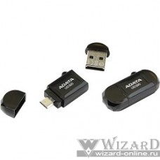A-DATA Flash Drive 16Gb UD320 OTG AUD320-16G-RBK {USB2.0/MicroUSB, Black}