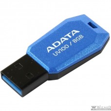 A-DATA Flash Drive 8Gb UV100 AUV100-8G-RBL {USB2.0, Blue}