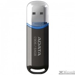 A-DATA Flash Drive 64GB Classic C906, USB 2.0, Черный 